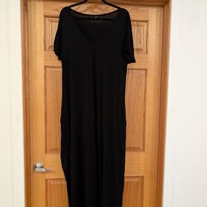 Long black Shein dress Large